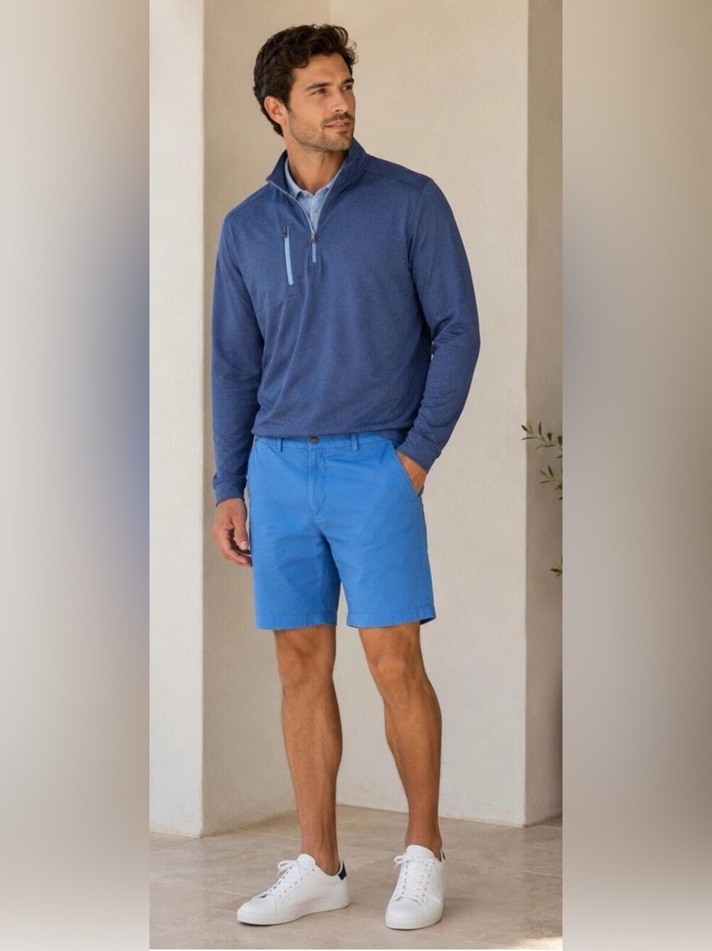 NWT Vineyard Vines Men's Blue Performance Breaker Shorts 8” size 42